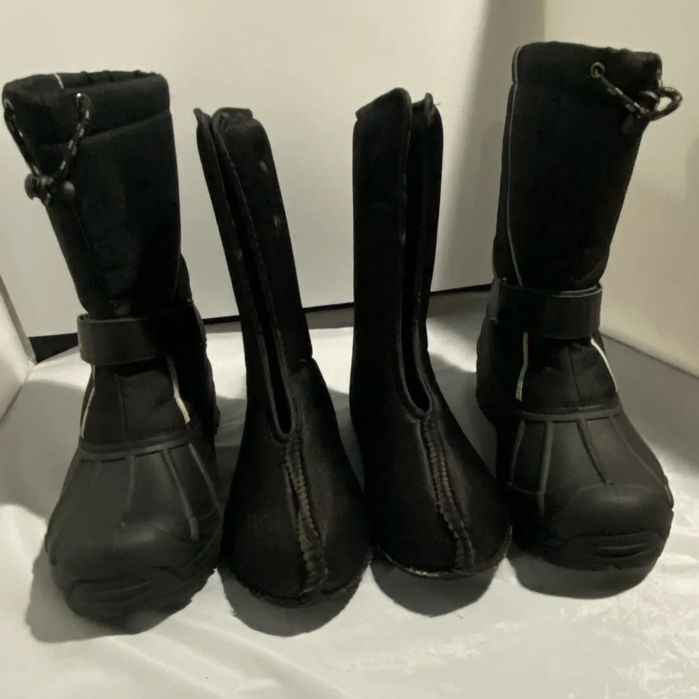 Totes Men’s Black Rain & Snow Boots